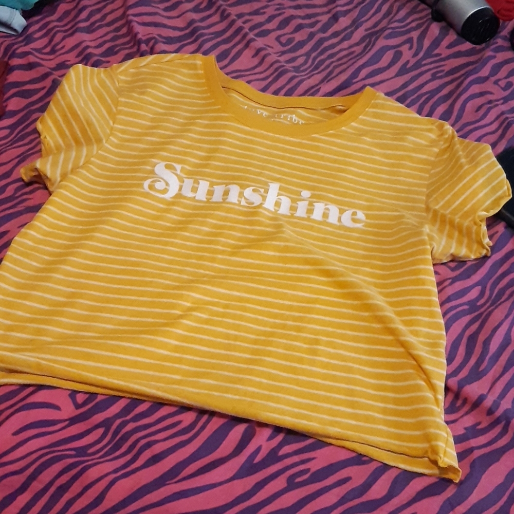 Sunshine crop top♡